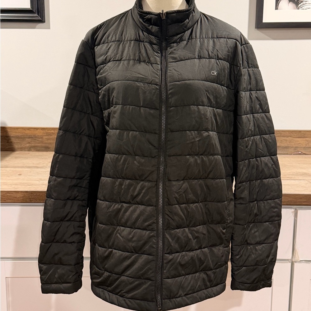 Calvin Klein Men's black Puffer Jacket size medium